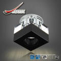 Square clear and black modern crystal recessed downlights LED CE CB